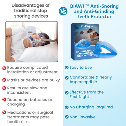 ✨QIAWI ™ Anti-Snoring & Anti-Grinding Teeth Protector